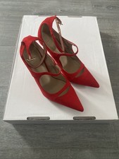 Women's Red High Heel Marks