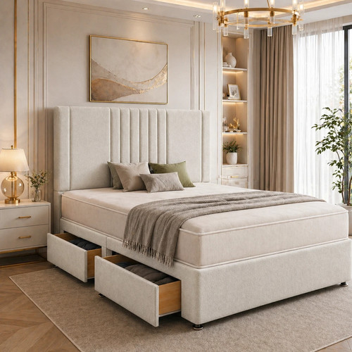 Reinforced divan bed - divan, set