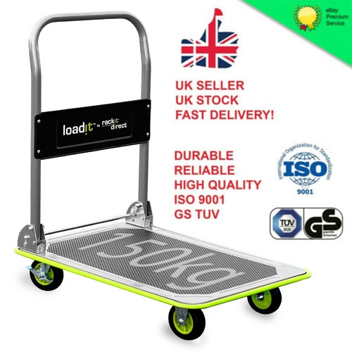Folding platform trolley - folding,