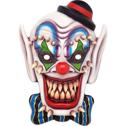 Clown halloween celebrity card - halloween,