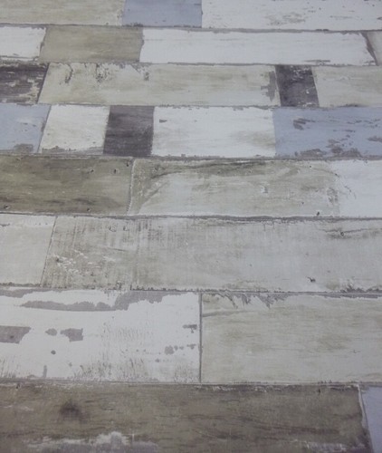 Distressed wood wallpaper - distressed,