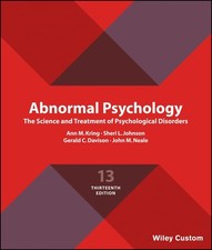 Abnormal Psychology: The