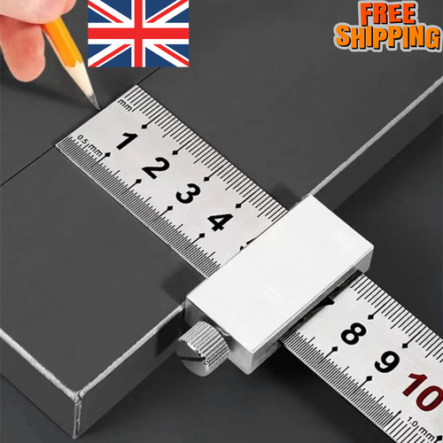 Woodworking steel ruler - woodworking,