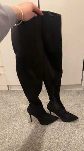 Topshop over the knee boots - the,
