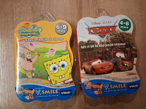 Vtech smile games spongebob - v.smile,