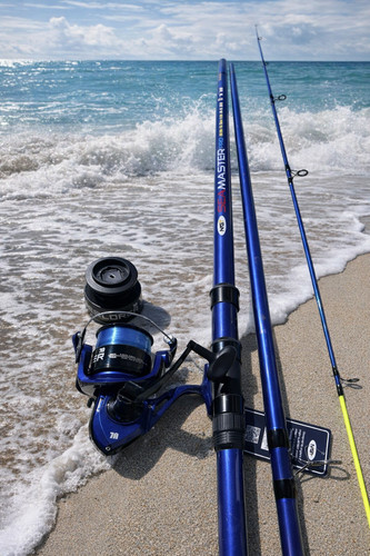 Power surf beachcaster rod - power,