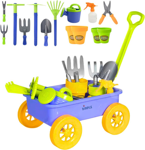 Garden wagon tools toy set - &,