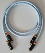 Supra Cables EFF ISL RCA Cable with PPSL RCA Connectors Braceable Audio Lead 1m