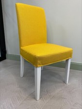 HENRIKSDAL IKEA Chair Cover - REGULAR - Natural / Yellow