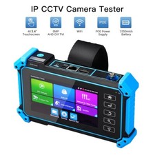AHD/CVI/TVI/CVBS 8MP IP Camera Tester 4K PTZ POE WiFi Video RS485 CCTV Tester
