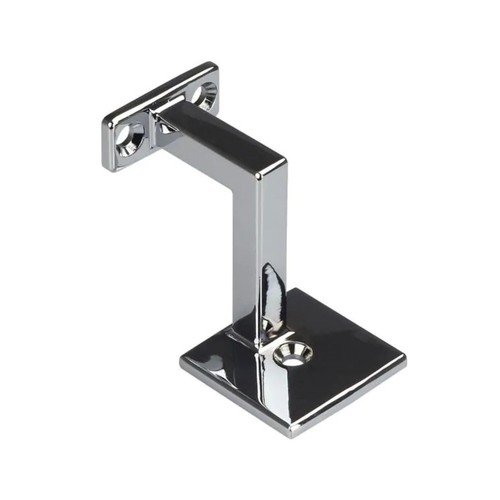 Square wall handrail bracket - wall,