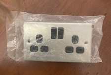 LAP 13A 2 Gang Switched Socket