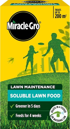 Miracle gro water - soluble, lawn