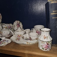 Royal Crown Derby Posies English Bone China Miniature Collectable Ceramics 