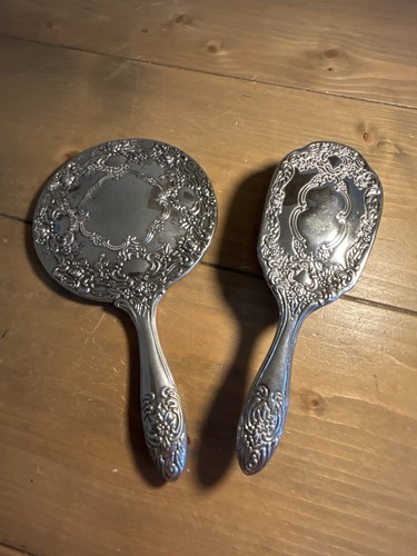 Antique ornate silver - ornate, plated