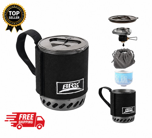 Jet boil camping pot stove - boil,