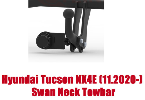 Swan neck tow bar - neck,