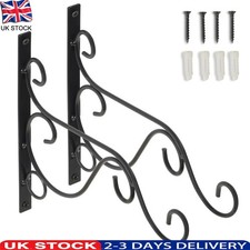 2Pcs Iron Plant Hanger Wall