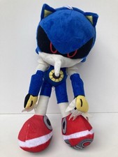 Metal sonic the hedgehog plush toy