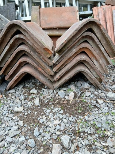 Reclaimed vintage red clay - red,