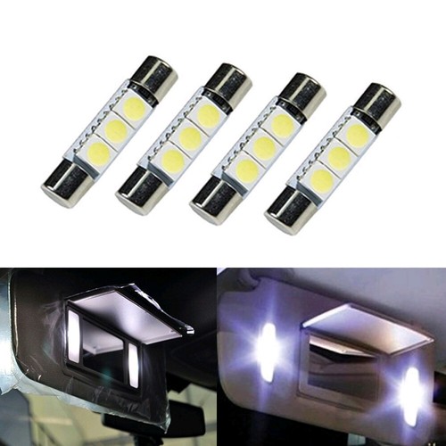 4pcs 31mm smd led white - 31mm,