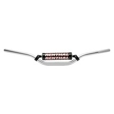 SILVER Renthal Streetfighter Braced Motorcycle Bars Handlebars 7/8" 789-02-SI