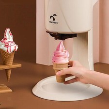 Ice Cream Maker Homemade Ice Cream Lightweight DIY Soft Serve Ice Cream Sturdy
