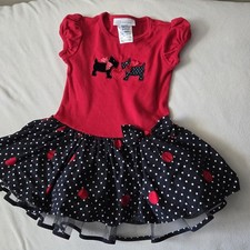 Bonnie Jean Scottie Dog Dress