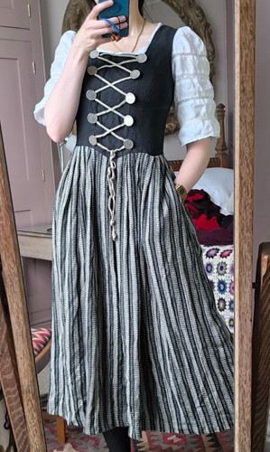 Trachten vintage dirndl dress - trachten,