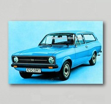 Fridge Magnet Ford Escort MK2