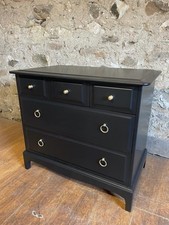 BLACK STAG MINSTREL CHEST OF DRAWERS