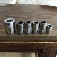 6 Gordon Tools Sockets 24mm to