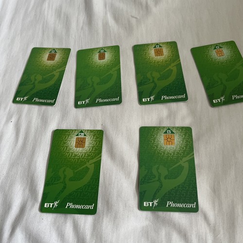 Rare piper phonecard - bt,