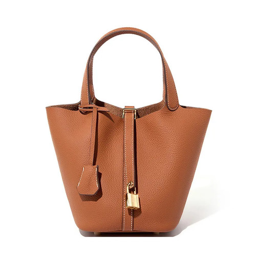 New leather luxury handbag - leather,