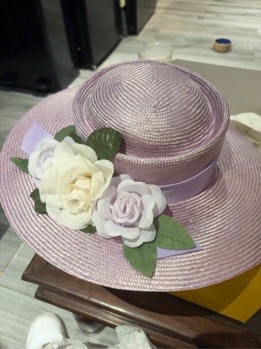 Chapeau ladies pink lilac wide - ladies,
