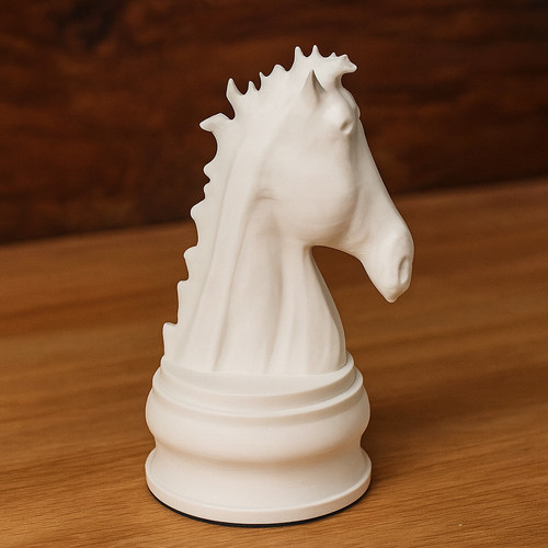 Large knight chess piece - chess,