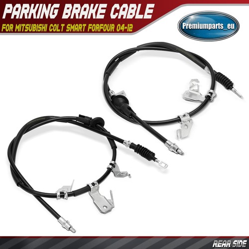Handbrake cable rear - 2x,