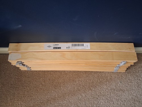 Ikea luröyslatted bed base - bed,
