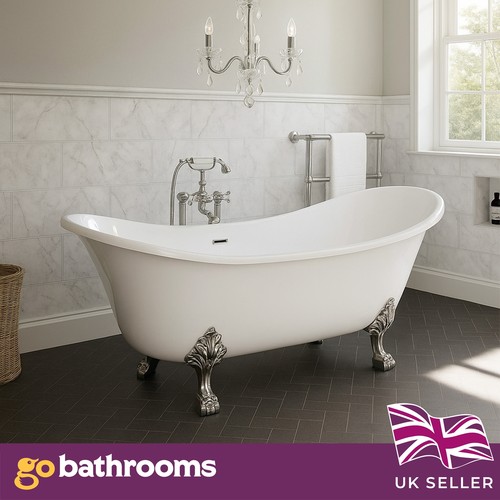 Double ended bath - double, freestanding