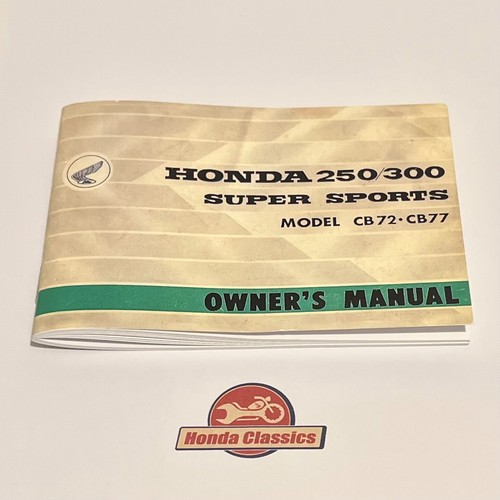 Honda cb72 cb77 drivers - honda,