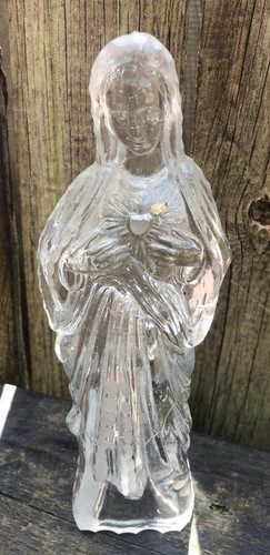 Glass figure vintage 1950 60s - figure,