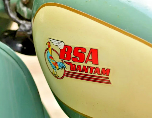 Bsa bantam rooster left - bantam, 3.5"