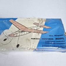 Vintage Keil Kraft Flying Scale Model Kit ACE 30" SPAN RUBBER POWERED 