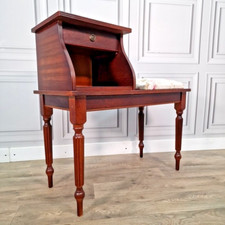 Vintage Wooden Telephone Seat Chair Hall Entrance Table Bedroom Drawer Retro