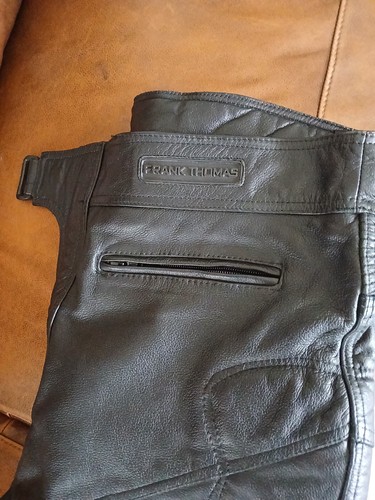 Leather motorcycle trousers - motorcycle,