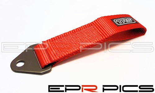 Trs universal tow strap - strap, red