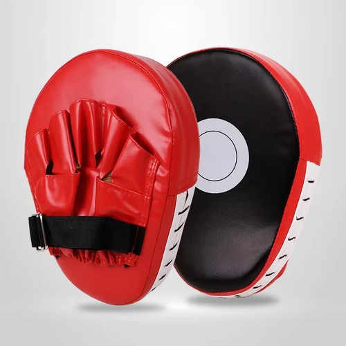 Curved boxing punch - boxing, mitts