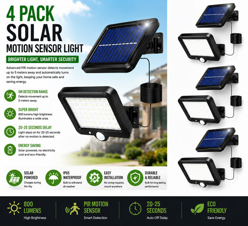 4pack outdoor solar led - outdoor,
