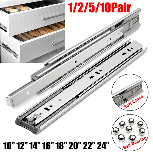 Soft close drawer runners - drawer,