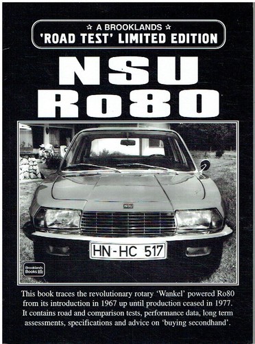 Nsu ro80 rotary engined saloon - nsu, rotary-engined